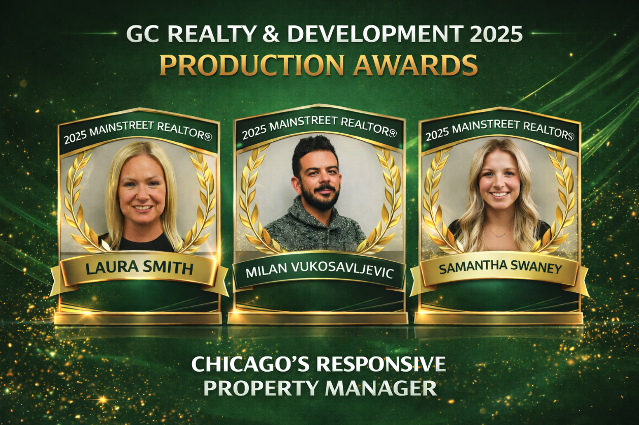 Three GC Realty Agents Earn 2025 Mainstreet REALTORS® Production Awards